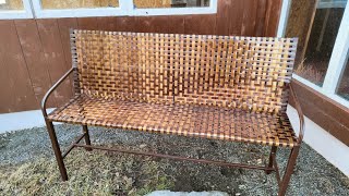 HOW TO MAKE A BENCH out of A BEER KEG and A PROFILE PIPE!!! by Plastic bottle cutter 3,432 views 2 years ago 15 minutes