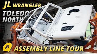 Jeep Wrangler JL Toledo North Assembly Line Tour - Where all JL Wranglers Begin