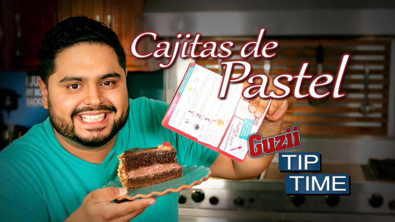 Haz el mejor pastel de cajita - #TipTime - El Guzii - YouTube