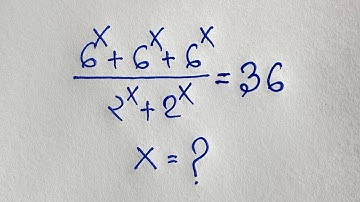 Poland | A wonderful tricky Exponential Maths Olympiad QUESTION :X=?