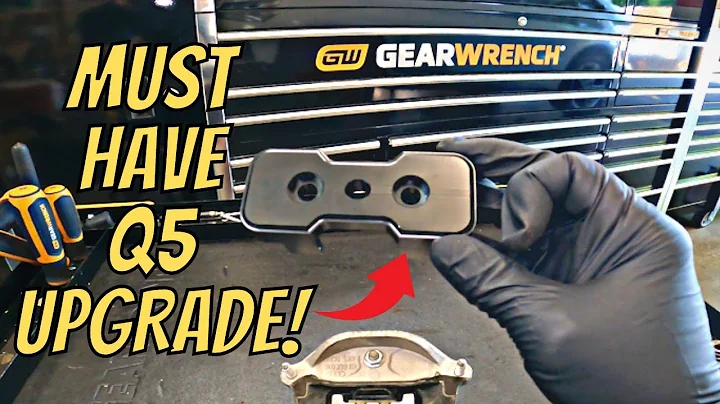 Transmission Mount Insert For Audi Q5 & B8 Chassis Audi A4, S4, A5, S5 | Fixes Hard Shifting!