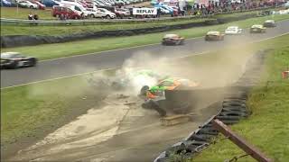 2021 Ginetta Junior Cup @ Knockhill - Meakin and Miller Huge Crash