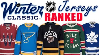NHL Winter Classic Hockey Jerseys Ranked