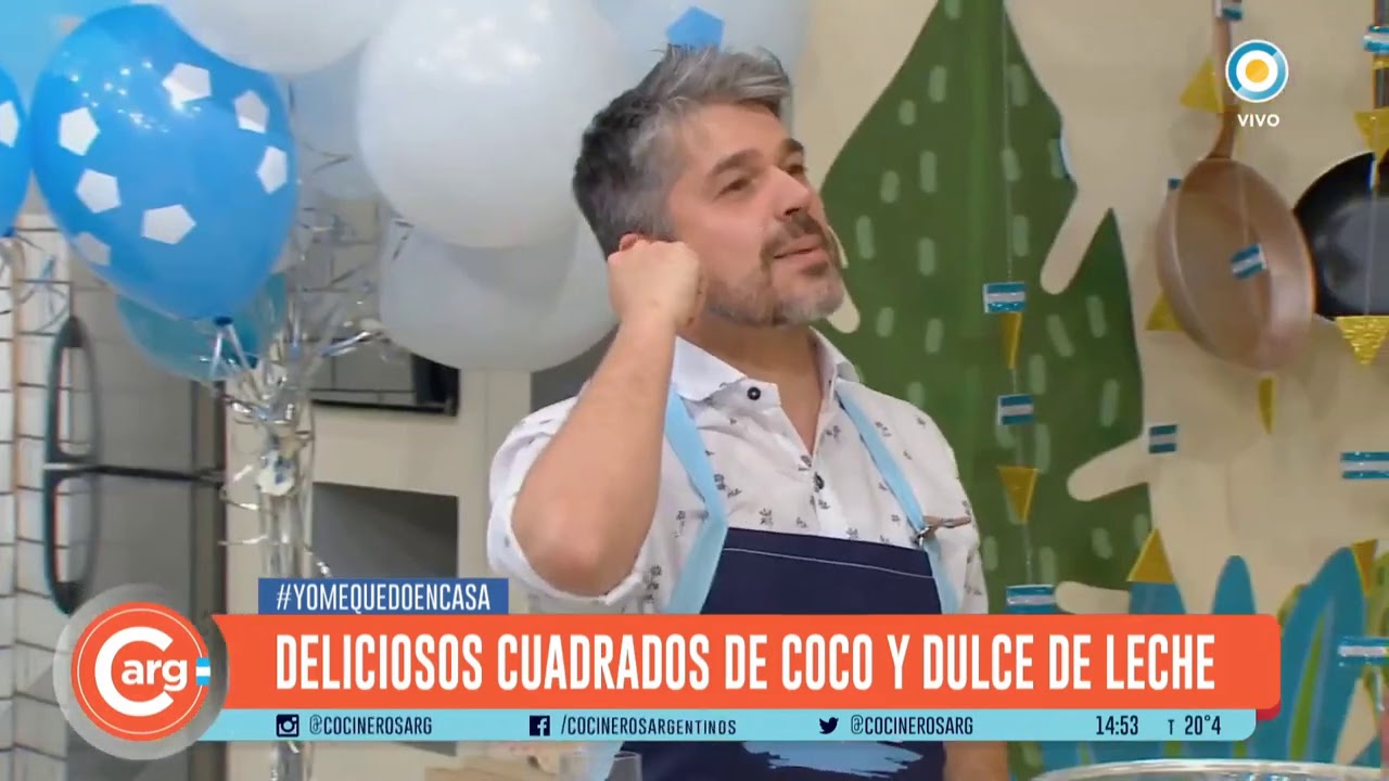 TARTA DE COCO Y DULCE DE LECHE