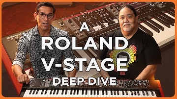 A Roland V-Stage Synthesizer Deep Dive | Full Walkthrough & Demo