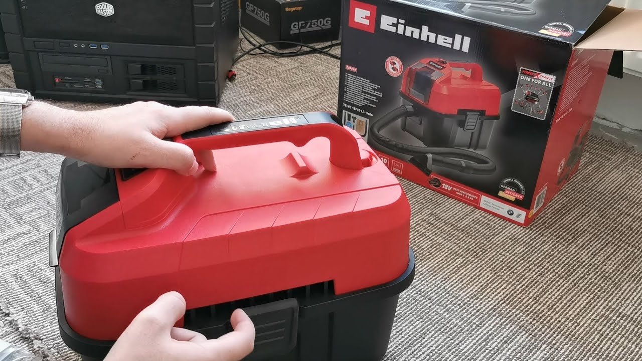 Einhell Akku Sauger Te-vc 18 Test Einhell TE-VC 18/10 Li-Solo Cordless Wet and Dry Vacuum Cleaner