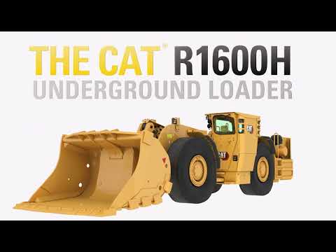 Experience the Cat® R1600H Underground Loader