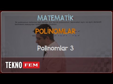 YGS-LYS MATEMATİK - Polinomlar 3