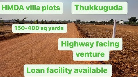 ||  Direct Owner Villa Plots For Sale At Thukkuguda Maheshwaram Srisailam Highway Hyderabad ||