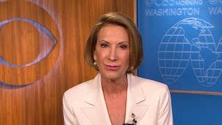 Carly Fiorina slams Hillary Clinton, Donald Trump