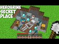 I DIG DIRT and FOUND HEROBRINE SECRET PLACE WITH RAREST ITEMS in Minecraft ! HEROBRINE TREASURE !