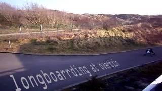 Longboard slide session at Overduin