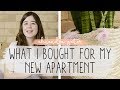 What I Bought For My New Apartment | Home Decor Haul