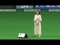 180922 半崎美子さんによる国歌独唱 @札幌ドームでのファイターズ戦
