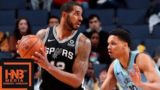 San Antonio Spurs vs Memphis Grizzlies Full Game Highlights | 02\/12\/2019 NBA Season