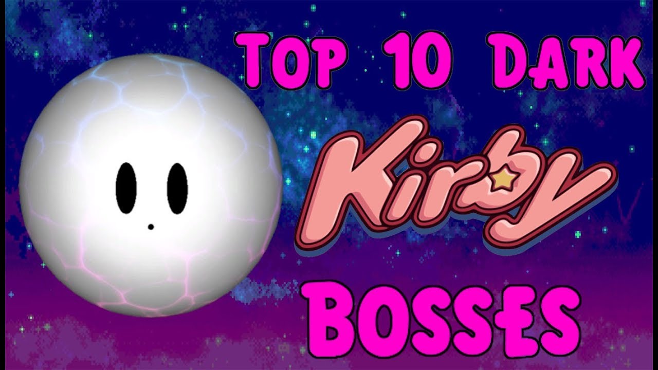 Top 10 Dark Kirby Bosses - YouTube