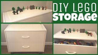 Diy lego storage • easy and affordable table in one