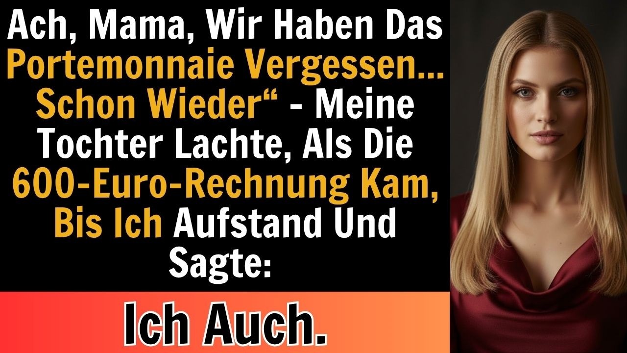 „Du bist die Beste, Mama“, sagte Max und lehnte sich zurück, während der Kellner die Rechnung neben meinen Teller legte. Wie immer. Ich zahlte – wie immer. Aber an diesem Abend, als ich die...