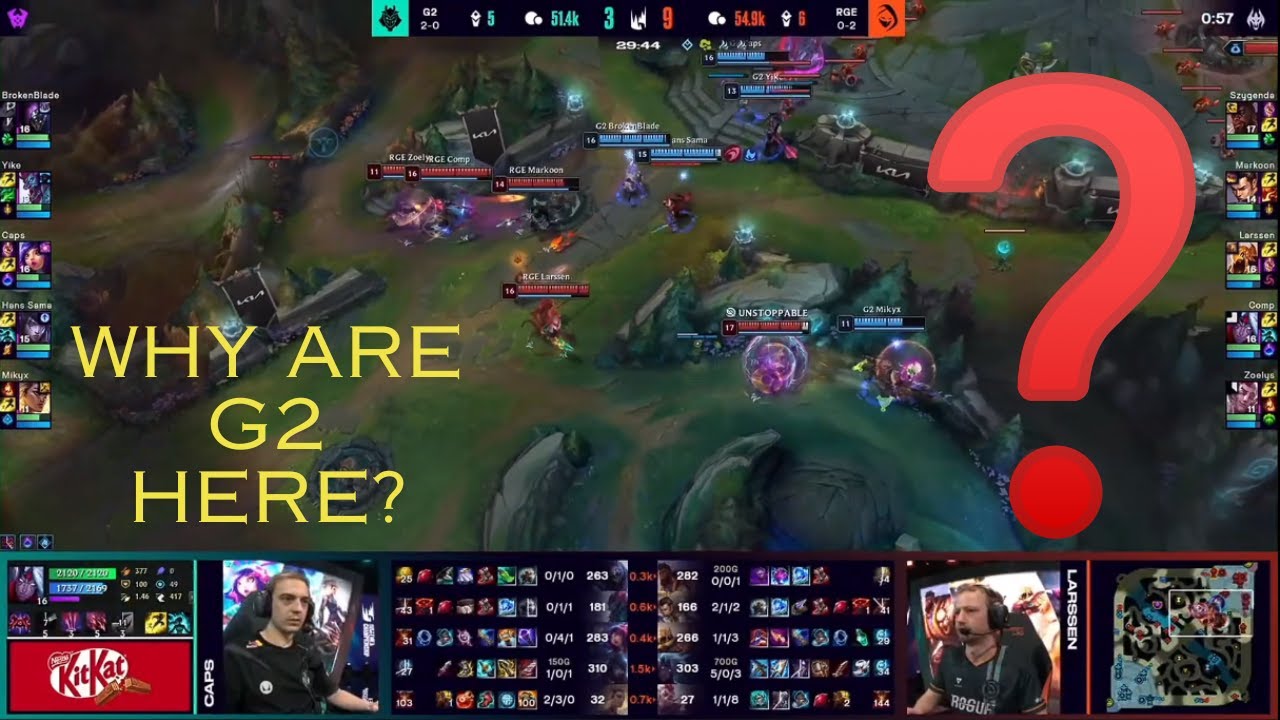 HUGE UPSET! as Rogue takedown G2 to Take their First Win