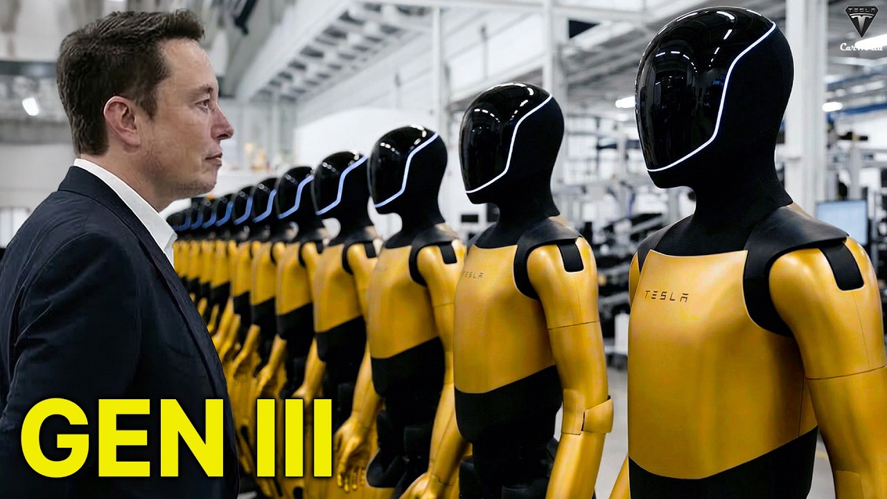 Tesla Bot Gen 3 First Look Revealed Destroy Gen 2! Sport-Level Engineering