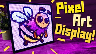 I'm currently obsessed with Divoom's Pixoo 64 pixel art display