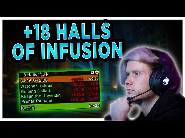 PUSH WEEK! +18 Halls of Infusion | Echo Meeres Shadow Priest PoV class=