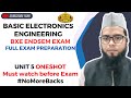 BXE UNIT 5| Full ENDSEM Preparation !! PART 3 | OneShot | Basic Electronics Engineering |