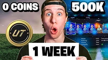 HOW I WENT FROM 0 TO 500K IN ONE WEEK ON FC 26