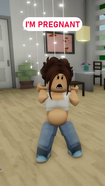TEEN DAUGHTER IS PREGNANT ..?! 🤰 #brookhaven #roblox #brookhavenrp
