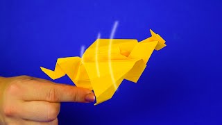 Игрушка из бумаги. Как сделать машущего крыльями дракона своими руками поэтапно Игрушка из бумаги. Как сделать машущего крыльями дракона своими руками поэтапно