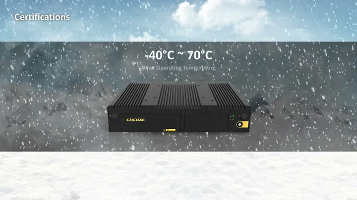 Cincoze P1201 Series | Slim Embedded Computer | Industrial PC