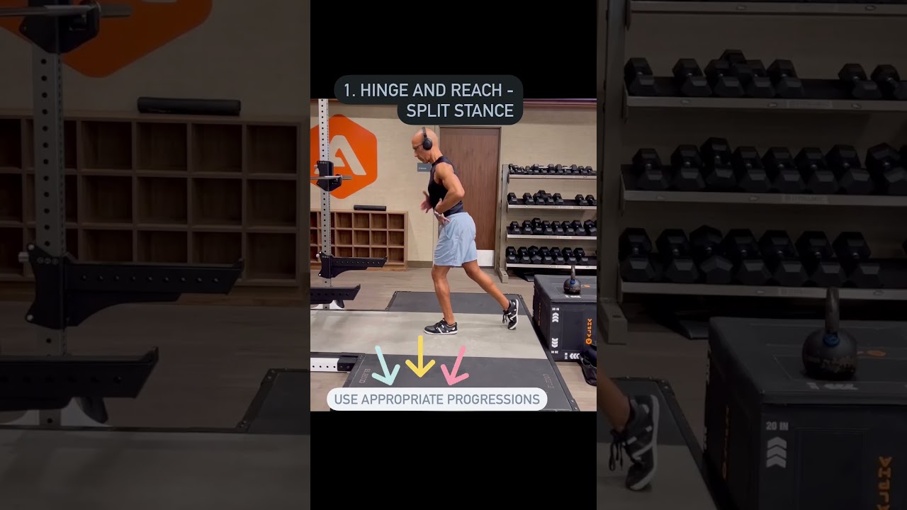 Optimize your clients posture and movement strategy.  