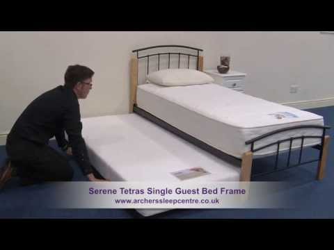 Serene Tetras Single Guest Bed Frame