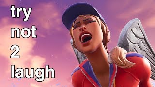 Try not to laugh (FORTNITE)