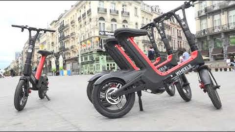 Les vélos électriques sans pédale Wheels arrivent à Bruxelles
