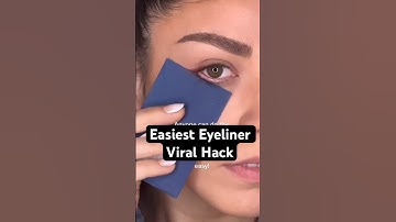 Easiest Soft Wing Eyeliner Hack Using Eyeshadow – Beginner-Friendly Trick!” @facelab