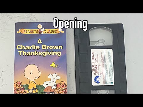 Opening to A Charlie Brown Thanksgiving 1994 VHS