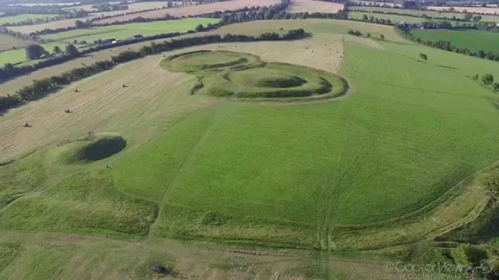 The Hill of Tara From The Skys Above