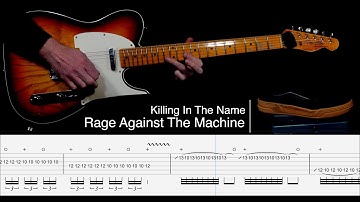 Killing In The Name - Rage Against The Machine (Guitar Cover with Tabs).