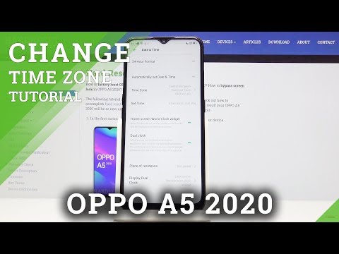 how-to-change-date-&-time-in-oppo-a5-2020---set-up-time-zone