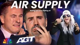 A Very Extraordinary Voice In The World Makes Judges Hystericall With The Song Air Supply