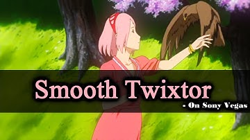 Smooth Twixtor with no Wrappings on Sony Vegas Pro | | Works 100% nicely if you use it correctly