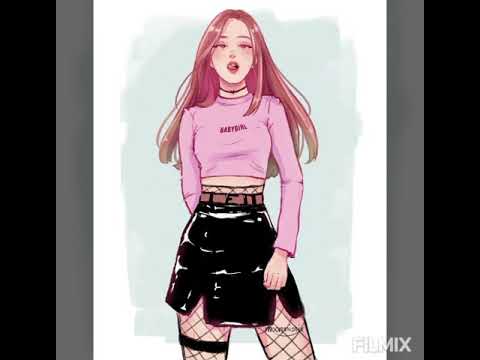 Blackpink specially drawn pictures💕 - YouTube