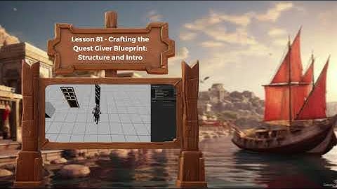 Third Person Game Stylized Environment ( 81. Advanced Door Features Widget Side Detection )