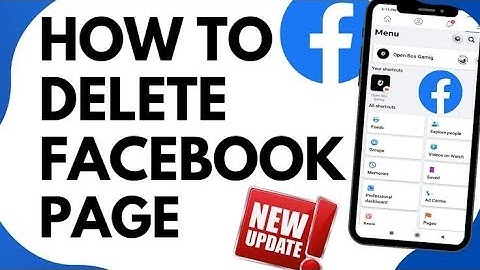 How to Delete Facebook Page 2024 | step by step tutorial!