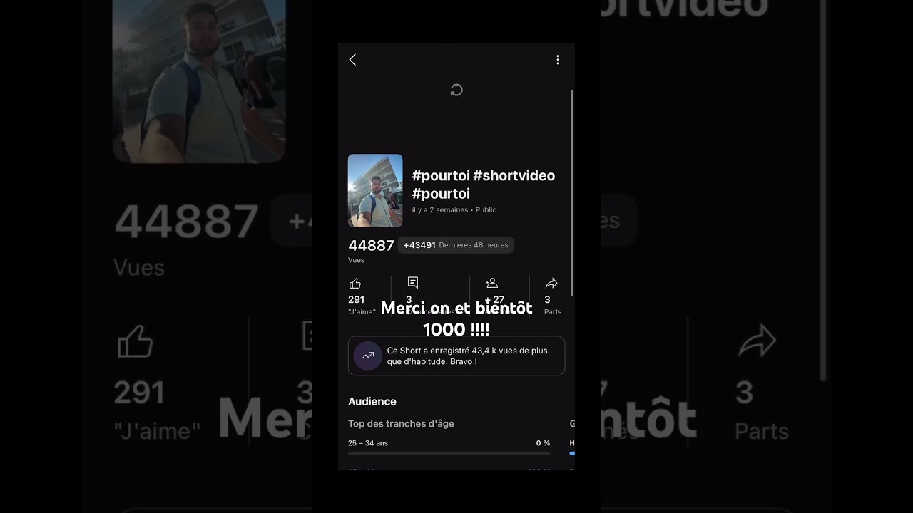  Pourtoi Shortvideo Vous Pensez Qu On Peut Arriver 2000 Abonn S