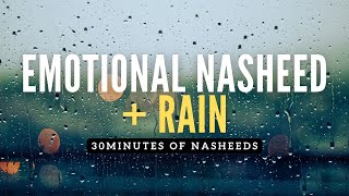 Emotional Nasheed + Rain for Studying Session & Sleep