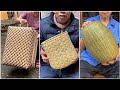 Bamboo crafts  old man make beautiful bamboo crafts  making bamboo products 2021 106