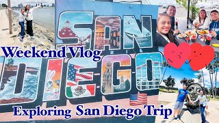 Travel Vlog \/ Exploring San Diego with mg Jessvin Friend's \& kwentong Buhay ko dito sa Amerika 🇺🇸