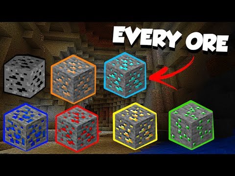 How to Find EVERY ORE in Minecraft!